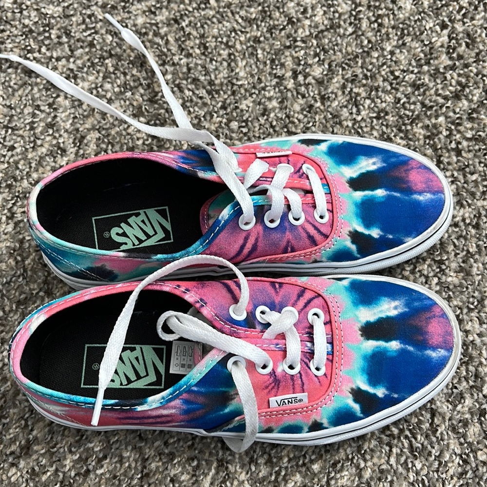 Tie Dye Vans Women’s Sz 7.5